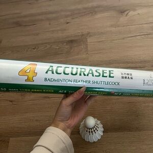 Okalin AC4 Accurasee Badminton Feather Shuttlecock